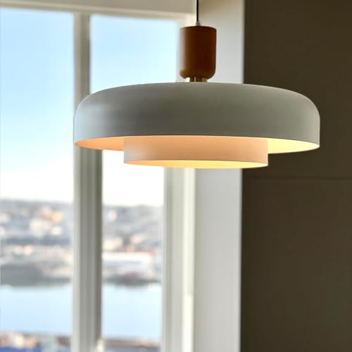 Large Pendant Light 19.68 inch (Matte White)