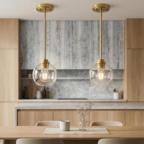 3 Pack Clear Globe Glass Shade (Clear Glass / 3 Pack)