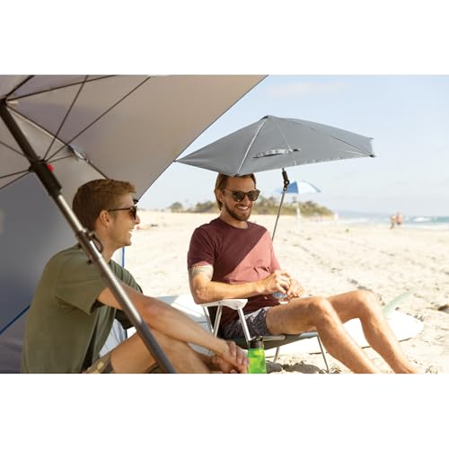 Versa Brella SPF 50+ Adjustable Umbrella with Universal Clamp (REG / Gray)