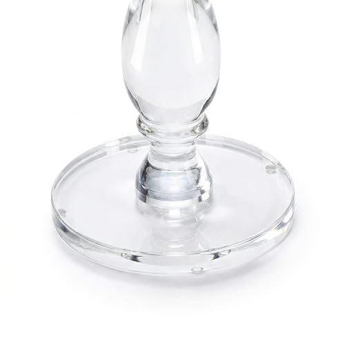 Clear Acrylic Round End Table (Medium)