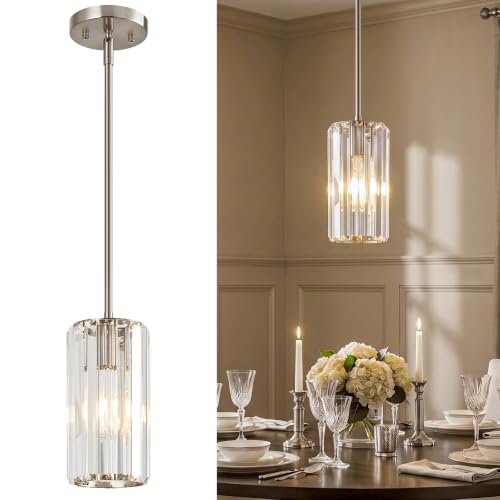 Nickel Pendant Light (Nickel / Round-1-Pack)