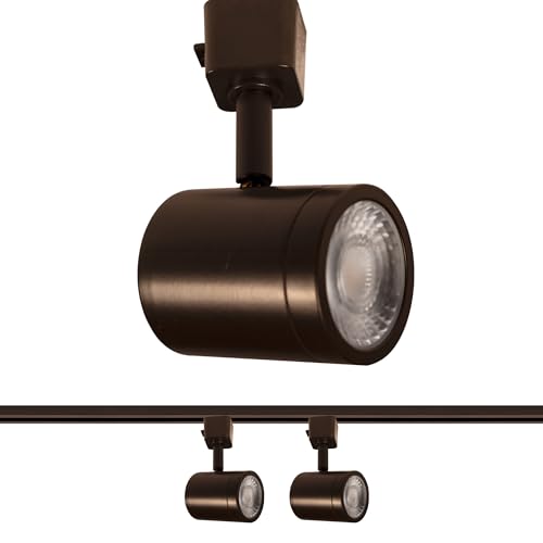 Charge 8010 LED Adjustable Track Head 5 (Dark Bronze / H-Style 3-Wire (2 Pack))
