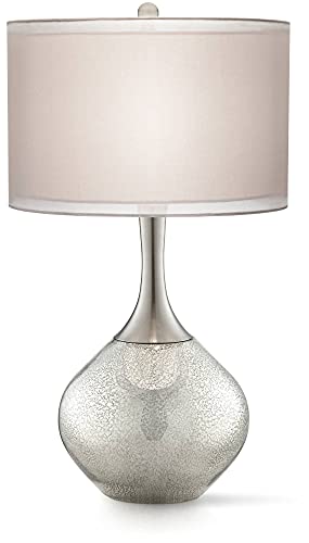 Swift 30 1 2" Large Table Lamps Set of 2 Mercury Glass (Two Set)