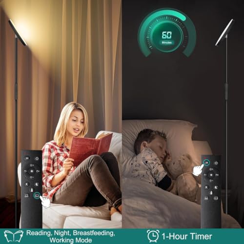 Floor Lamps for Living Room (40W RGB)