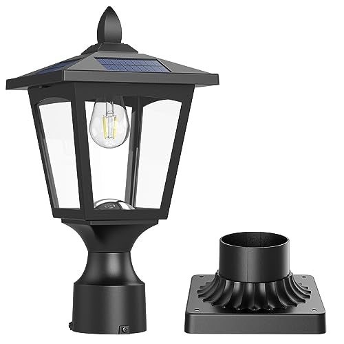 Solar Post Lights for Wooden Post