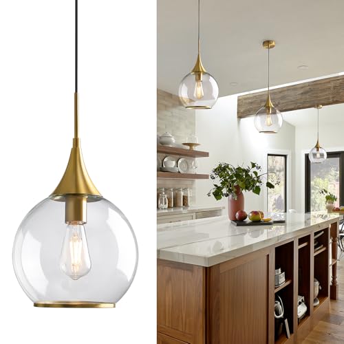 Pendant Lights Kitchen Island (Gold / 1 Pack-10inch)
