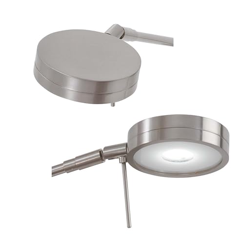 P4308 084 George's Reading Room LED Swing Arm Wall Lamp (Brushed Nickel)