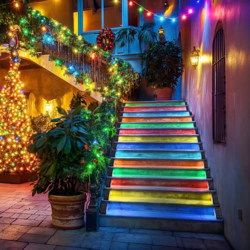 12 Pack Solar Step Lights for Outside