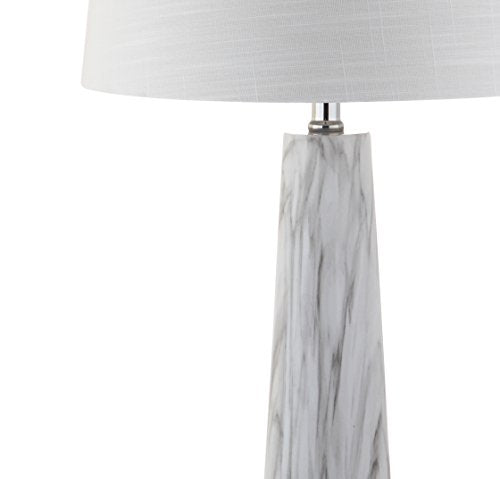Bradley Table Lamp 29" Faux Marble Resin Modern