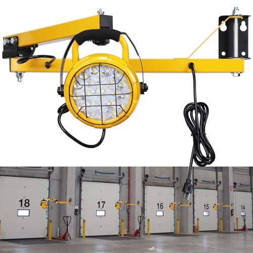 50W 40 Inch Double Swing Arm LED Loading Dock Lights