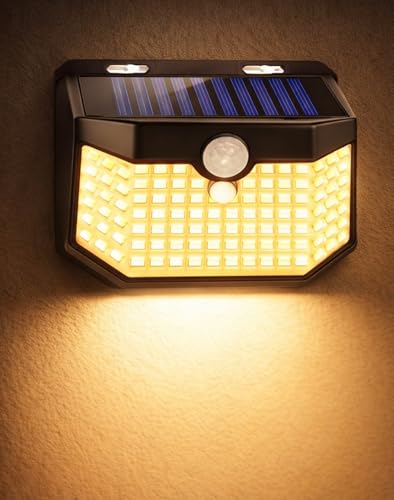 120 LED Outdoor Solar Lights with Motion Sensor