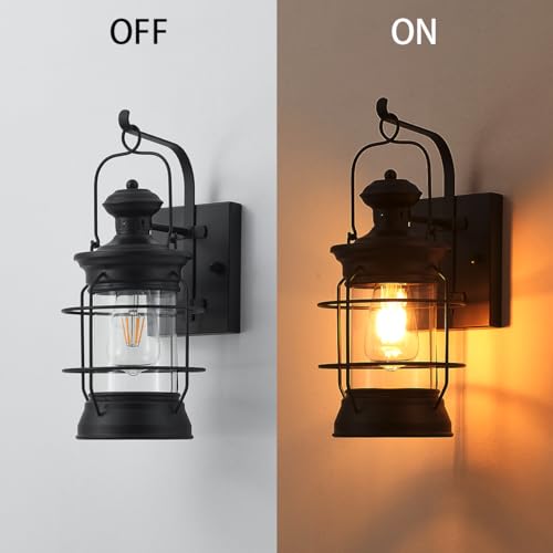 Black Farmhouse Wall Sconce (YL6043S)