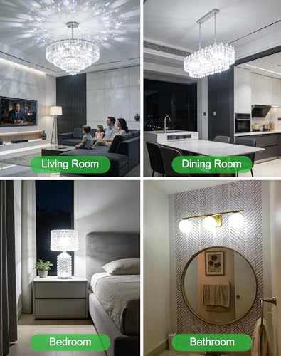 G9 LED Bulb Dimmable 4W 6000K Cool White 5 Pack 120V 40WEqv