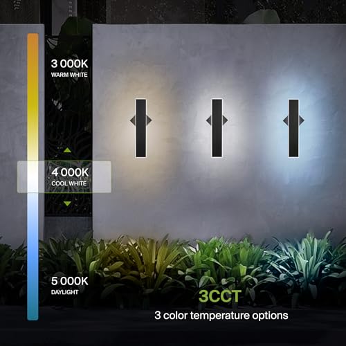 18" LED Linear Wall Sconce (Black)