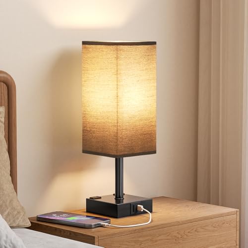Bedside Table Lamp Touch Control