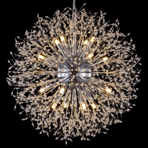 Firework Cryatsl Chandelier 30 inch