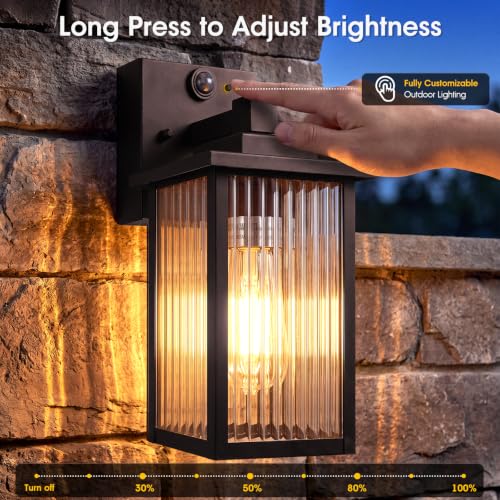 Motion Sensor Wall Light (Oil-Rubbed Bronze / 10.6''-1 Pack)