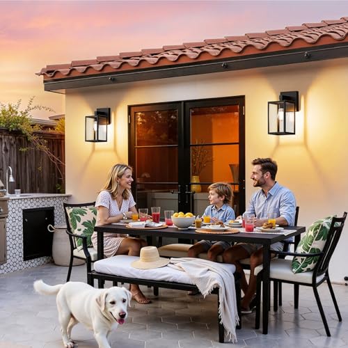 Outdoor Wall Light (Black)