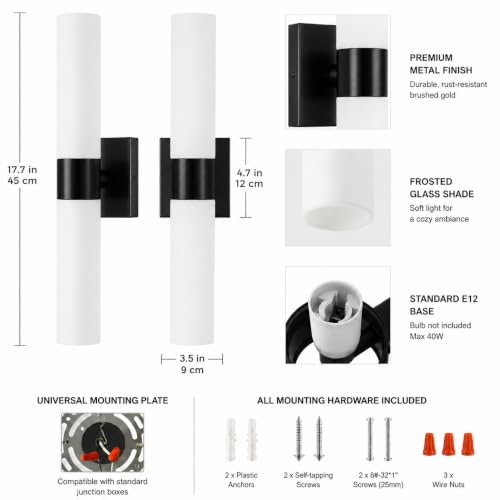 Wall Sconce Set of 2