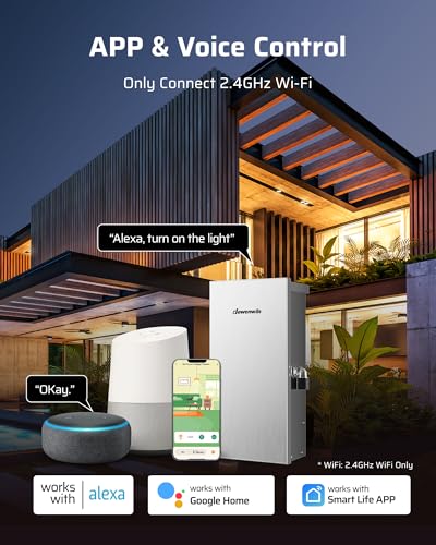 300W Wi Fi Low Voltage Landscape Transformer (WiFi-300W-Stainless Steel)