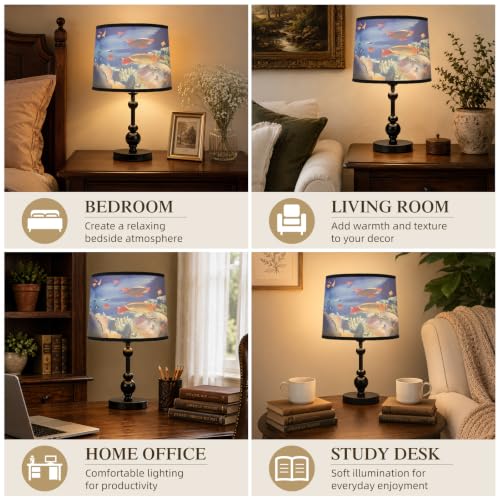 Drum Lamp Shades Set of 2 (Underwater World)