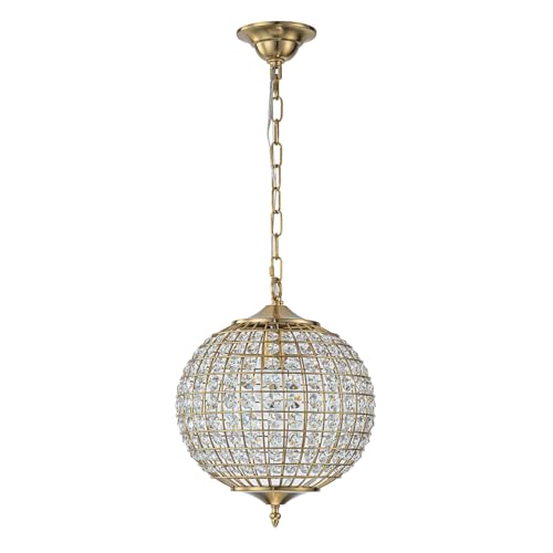 Antique Crystal Chandelier Vintage Globe Chandelier