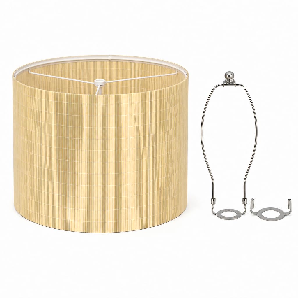 Bamboo Lamp Shade 1 Pack (brown)