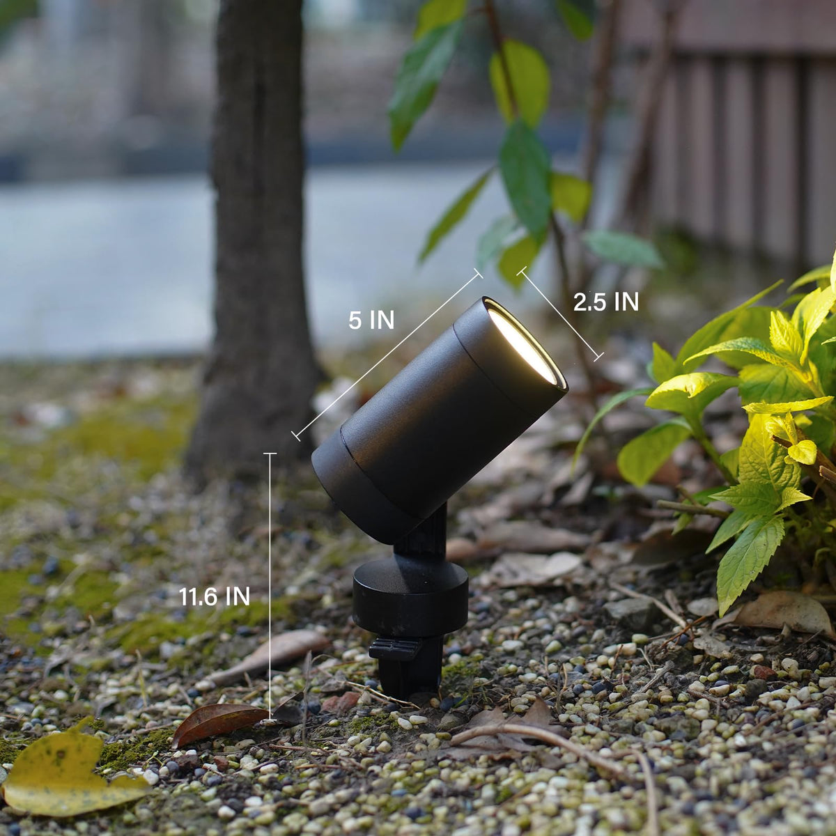 4PK Low Voltage Outdoor Flood Lights LED 6W 260 Lumen 3000K