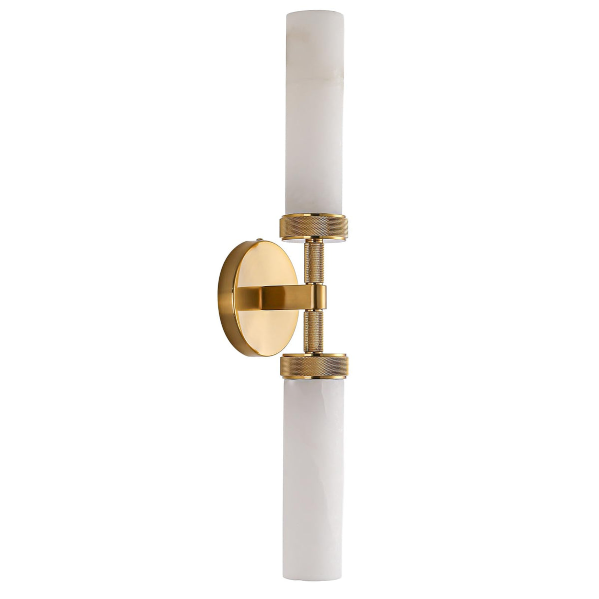 Alabaster Wall Sconces (Gold-22in-1 Pack)