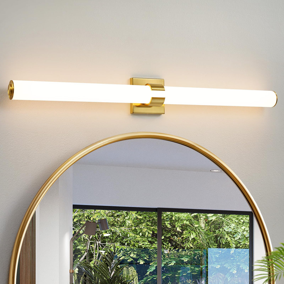 Bathroom Light Fixtures (Gold / 39 INCH)