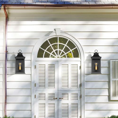 2PK 16" Outdoor Wall Lantern (16 inch - 2 PK)
