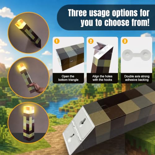 Wall Torch Lamp (Black)