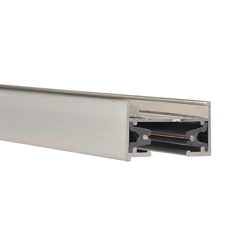 LT8 BN 120VL Track Single Circuit (Brushed Nickel / 8 Feet / L-Series)