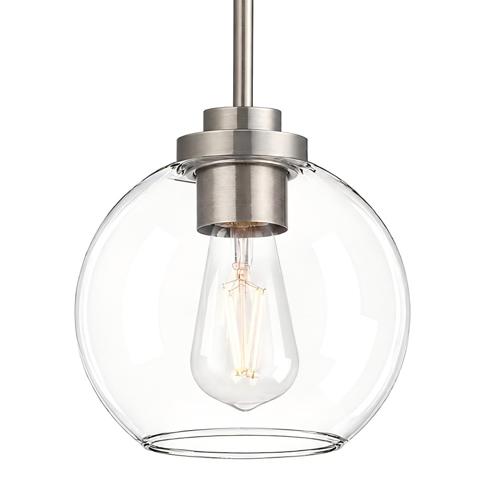Modern Pendant Light Fixtures Globe Glass Pendant Lights Kitchen Island Kitchen Island Lighting for Dining Room