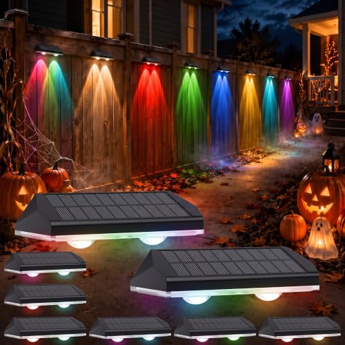 Solar Fence Lights Outdoor