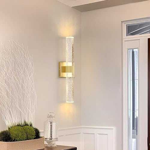 LED Wall Sconces Modern Crystal Wall Light Fixtures