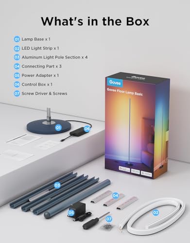 RGBIC Floor Lamp