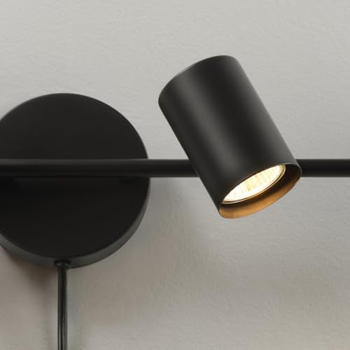 26" 4 Light Matte Black Plug (Pratt (Black))