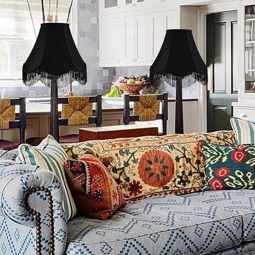 Lamp Shades Set of 2 (Black / 2 Pack)