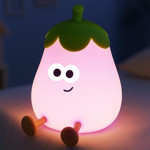 Eggplant Night Light for Kids (Eggplant)