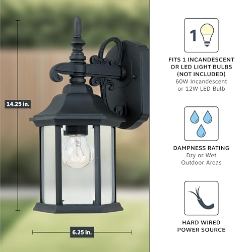 Devonshire Outdoor Light Fixture (Rustic / 14 Inch H)