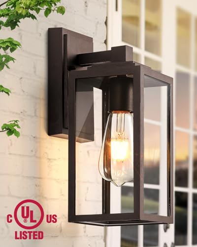 2 Pack Outdoor Light Fixture (Oil-Rubbed Bronze / No Sensor 2 PACK)