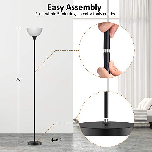 RGB Floor Lamp (Matte Black RGB)