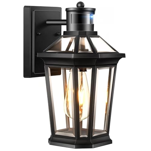 Motion Sensor Outdoor Lighting (Black / Standard 1-Pack)