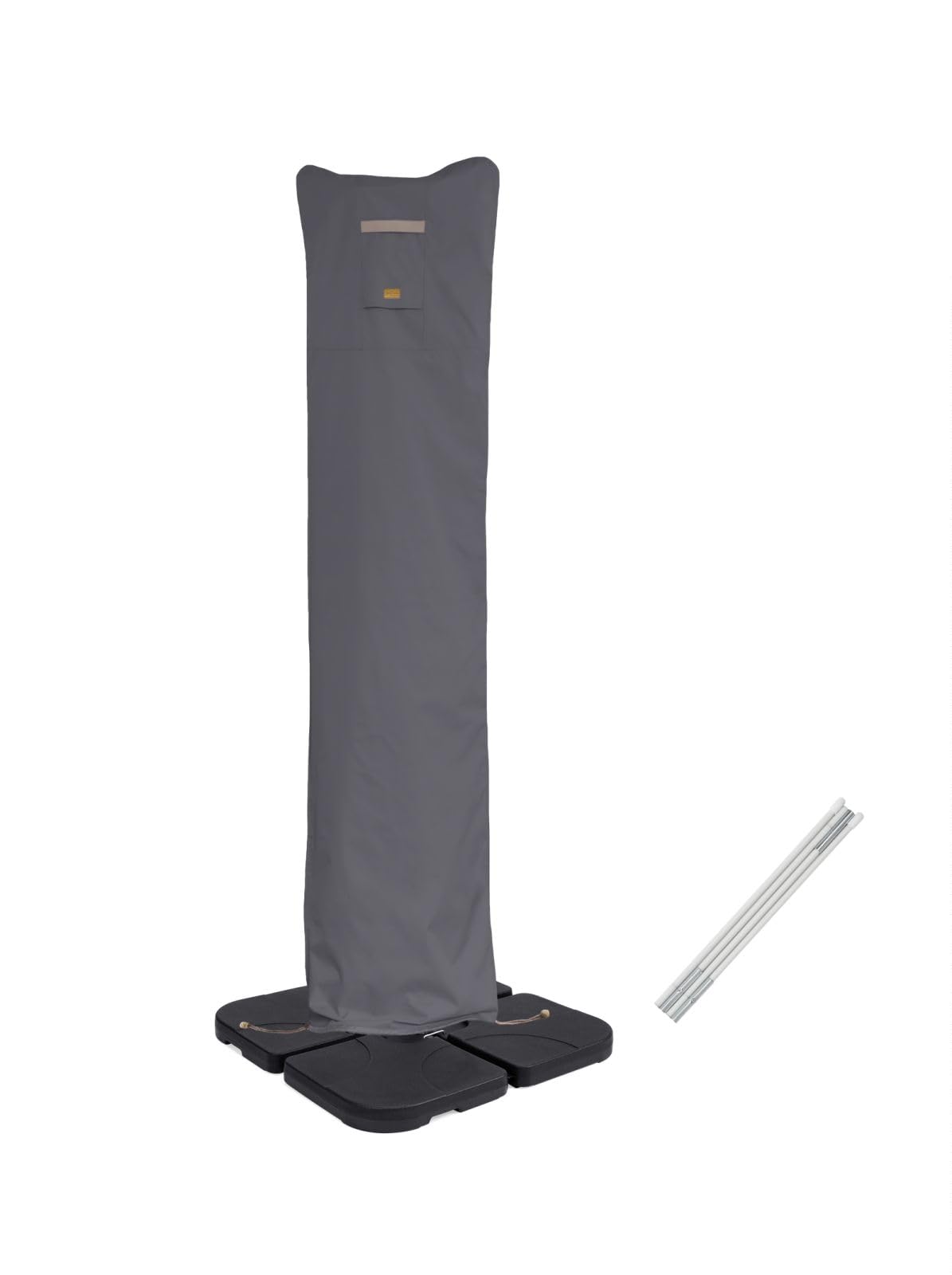 Patio Umbrella Cover for 9' (Grey / 9'-13')