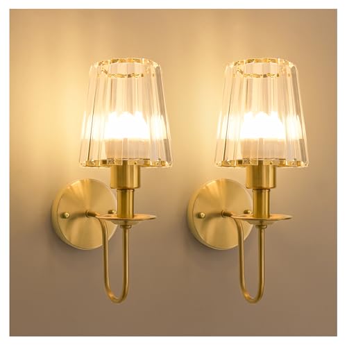 Battery Operated Wall Sconces Set of 2