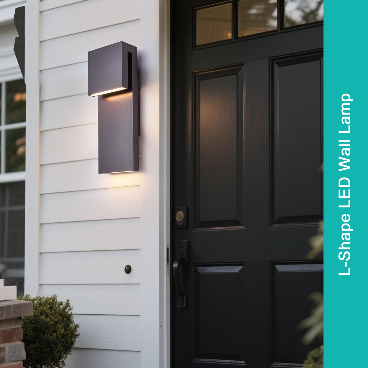 Outdoor Wall Lights Modern Exterior Lighting Fixtures (2 Pack Bronze)