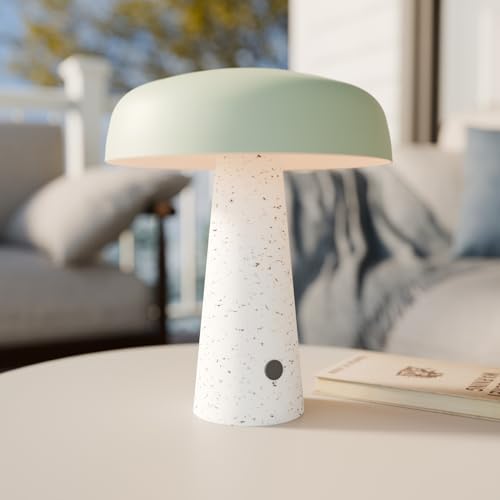 Novogratz x Globe 10" LED Rechargeable Table Lamp