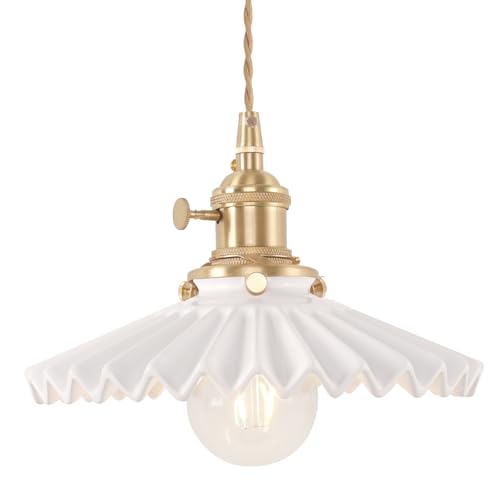 Pendant Light Retro Lotus Lampshade Lightings
