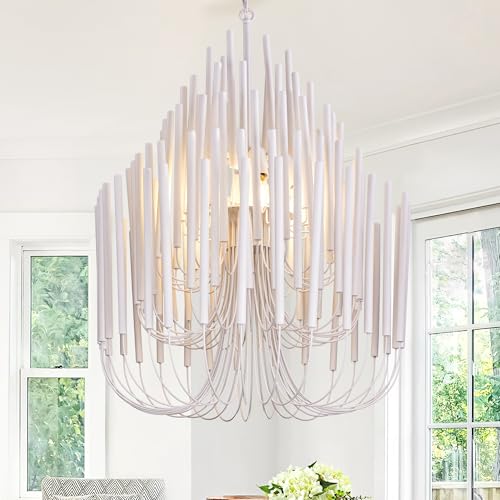 Modern Farmhouse Chandelier for Dining Room 21"